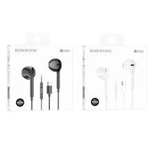 Дротові навушники BOROFONE BM80 TYPE-C, чорний
