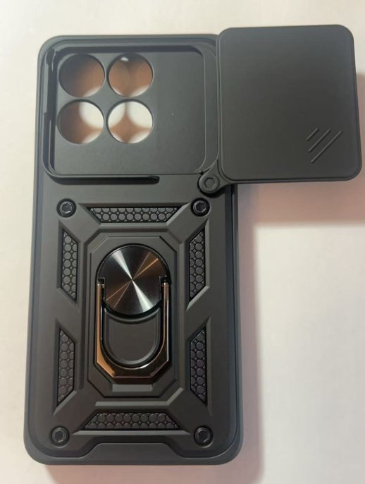 Armor Case With Curtain Panther for POCO F6 Pro