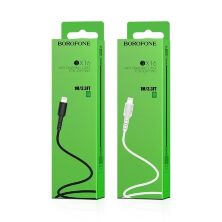 USB кабель BOROFONE BX16 Easy charging USB - Lightning білий