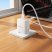 Мережевий зарядний пристрій BOROFONE BN32 2*Type-C PD 65W + USB QC3.0, білий