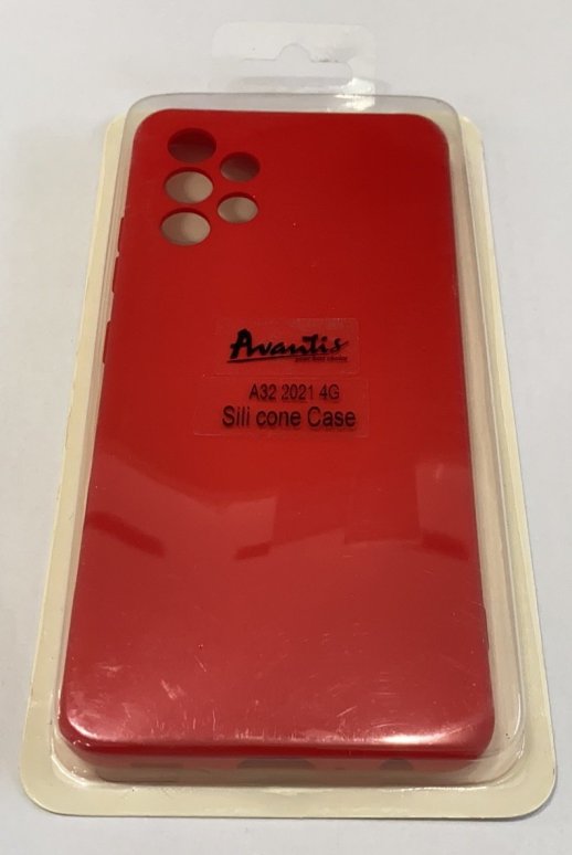 Avantis Full Silicone Case Samsung A32 4G Red