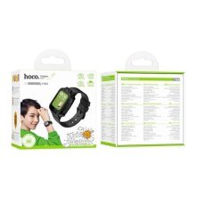 Годинник HOCO Y104 children phone-watch 4G, ЧОРНИЙ