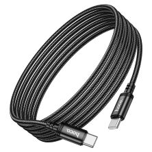 USB-C кабель HOCO X91 60W Type-C - Type-C 3 метри, чорний