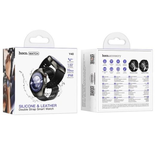 Годинник HOCO Y40 Smart sports watch (call version), BLACK