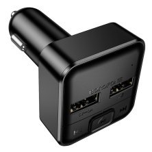 FM Модулятор BOROFONE BC63 з підтримкою швидкого заряджання Bluetooth / гучномовець