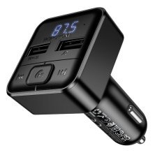 FM Модулятор BOROFONE BC63 з підтримкою швидкого заряджання Bluetooth / гучномовець