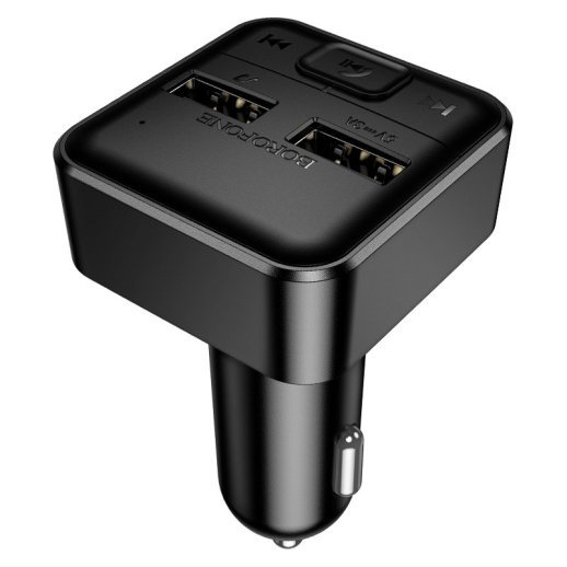 FM Модулятор BOROFONE BC63 з підтримкою швидкого заряджання Bluetooth / гучномовець