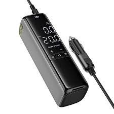 Автомобільний насос-компресор BOROFONE FC1, ЧОРНИЙ