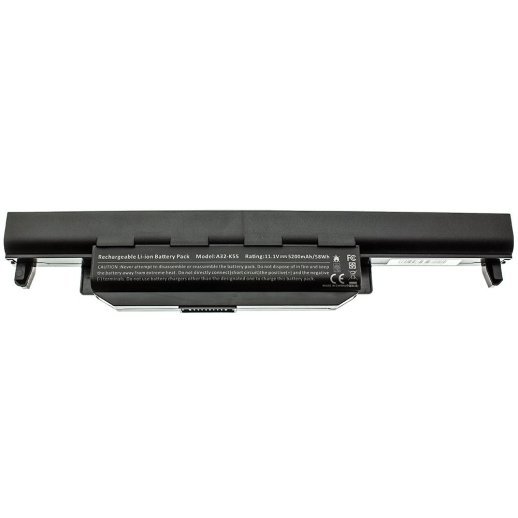 Акумуляторна батарея до ноутбука Asus A32-K55 11.1V 5200mAh 58Wh Black