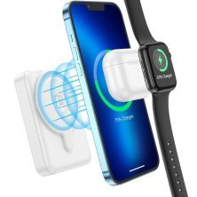 Power Bank HOCO Q11 3в1 PD 20W 10000mah з бездротовою зарядкою