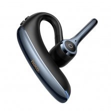 Бездротова Bluetooth-моно-гарнітура HOCO E90 Liya ENC noise reduction BT headset, ЧОРНИЙ