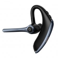 Бездротова Bluetooth-моно-гарнітура HOCO E90 Liya ENC noise reduction BT headset, ЧОРНИЙ