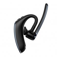 Бездротова Bluetooth-моно-гарнітура HOCO E90 Liya ENC noise reduction BT headset, ЧОРНИЙ
