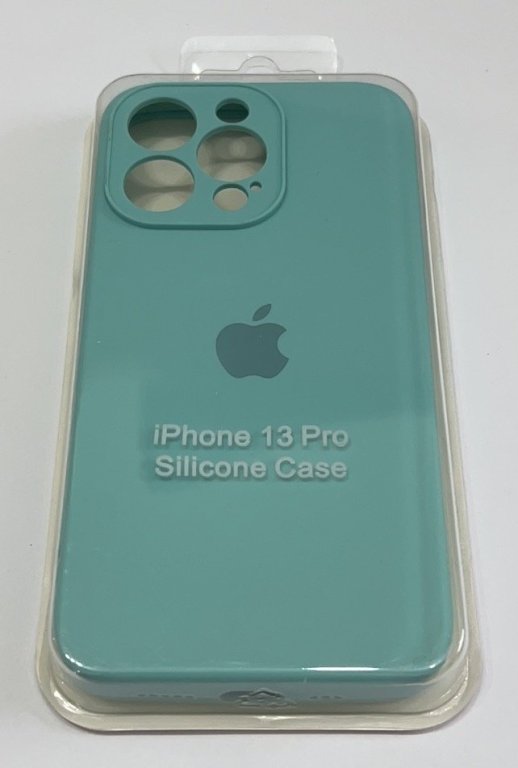 Чохол Silicone Case Copy Apple iPhone 13 Pro Square Mist Blue, 03