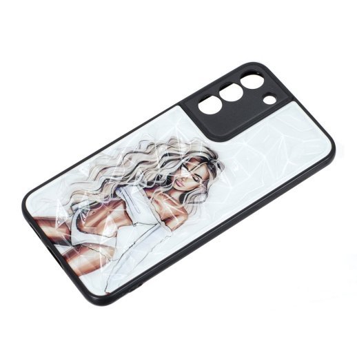 Чохол Prisma Ladies New для Samsung S22 Plus White