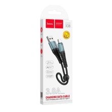 USB кабель HOCO X38 USB - Type-C 0.25 м, ЧОРНИЙ