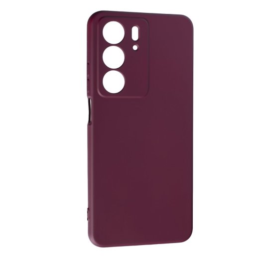 Силіконовий чохол Case SMTT (AA) для Realme C75 Bordo