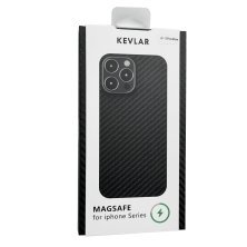 Чохол Kevlar Carbon with MagSafe для Apple iPhone 17 Pro Max Black