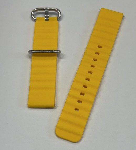 Ремінець для Xiaomi Amazfit Bip Ocean Design 22mm Yellow(3)