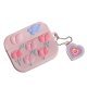 Чохол Fashion для AirPods 3 Flowers Pink