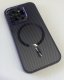 Case Carbone Shield Magsafe  for Apple Iphone 15 ProMax Deep Purple