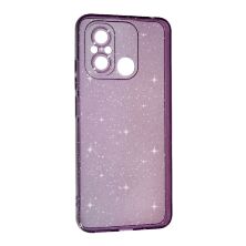 Силікон Clear Shine для Xiaomi Redmi 12C Violet