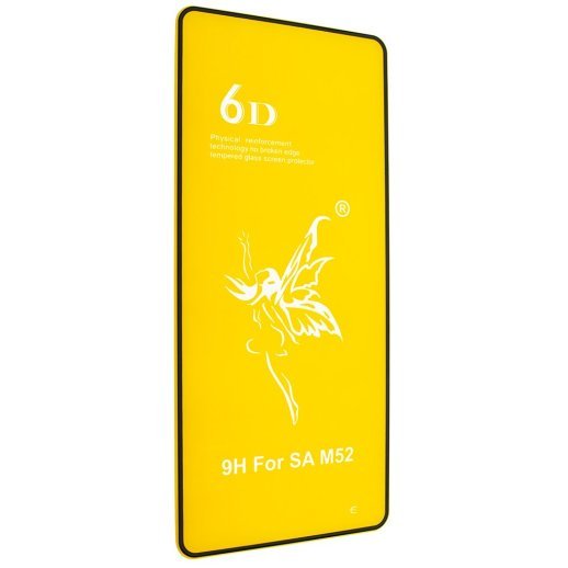 Захисне скло 6D PREMIUM SAMSUNG M526 Galaxy M52 5G 2021 ЧОРНИЙ