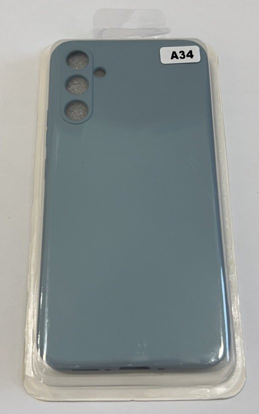 Чохол Silicone Case for Samsung A34 (A346E) No Logo