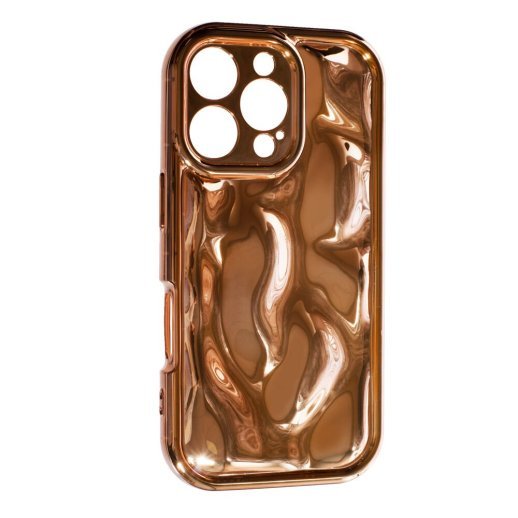 Накладка Aluminium Case для Apple iPhone 16 Pro Max Gold