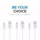 Кабель USB INKAX CK-51 2.1A USB-Type-C 1 метр