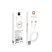Кабель USB WUW X167 USB - micro 5A 1М БІЛИЙ, Товщина 6ММ (55)