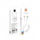 Кабель USB WUW X167 USB - micro 5A 1М БІЛИЙ, Товщина 6ММ (55)
