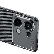 Накладка Tpu Carbon для Xiaomi Redmi Note 13 (4G) Black
