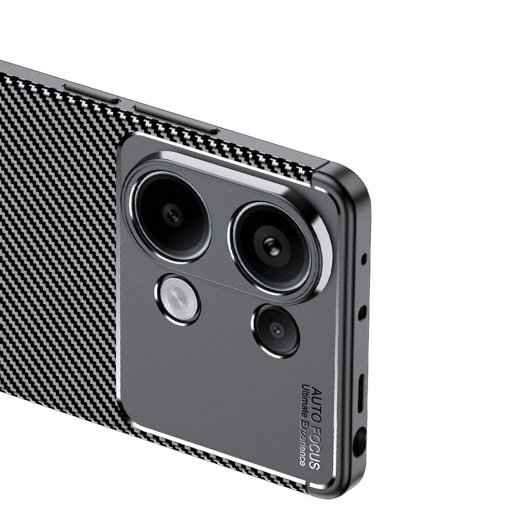 Накладка Tpu Carbon для Xiaomi Redmi Note 13 (4G) Black