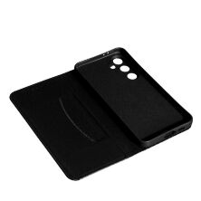 Книга Flip Cover Carbon для Samsung S24 FE Black