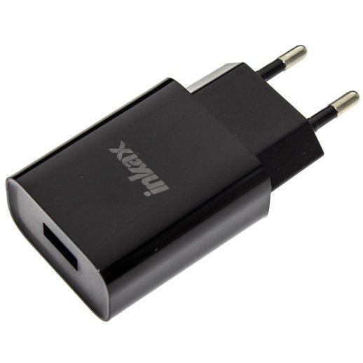Мережевий зарядний пристрій INKAX CD-46 2.4A, 1 USB
