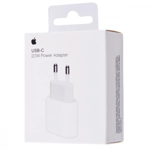 Мережевий Зарядний Пристрій Apple iPhone Power Adapter 20W USB-C Multi Protocol / With Packing
