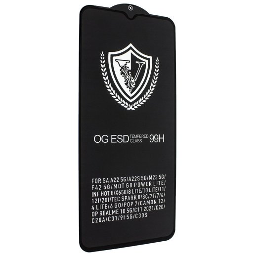 Захисне скло 99H OG ESD V Tecno POP 5 Lite