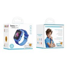 Часы HOCO Y105A children phone-watch, синий