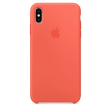 Чохол Silicone Case Original Apple iPhone Xs Max Nectarine