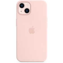 Silicone Case Original With MagSafe and Splash Screen Apple iPhone 13 Chalk Pink