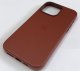 Чохол Leather Case Apple Iphone 14 ProMax MagSafe Umber