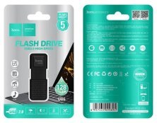 USB флеш 128Gb HOCO UD6 USB 2.0 BLACK