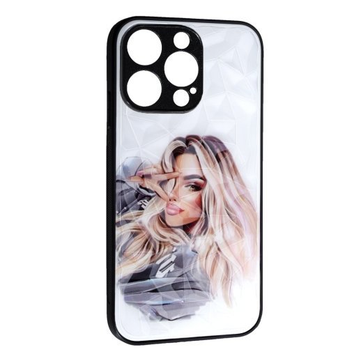 Чохол Prisma Ladies New для Apple iPhone 15 Pro Max Girl in a hoodie