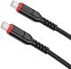 USB-C кабель HOCO X59 60W Type-C - Type-C 2 метри, чорний