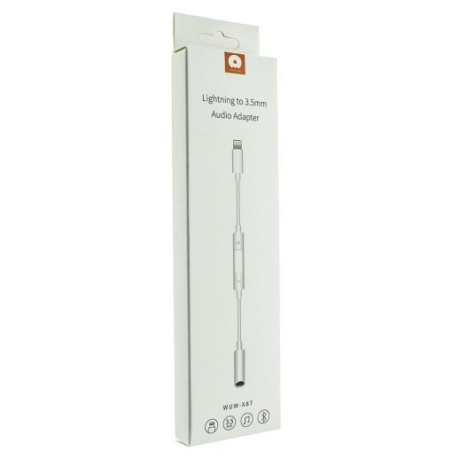 Аудіо перехідник WUW X87 Lightning jack 3.5 мм блютуз (100)