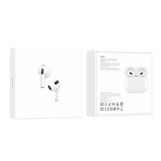 Бездротові навушники HOCO EW92 TWS, Bluetooth 6.0, сенсорне керування