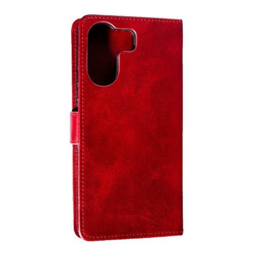 Flip Cover "Business" для Xiaomi Redmi 13C/Poco C65 Red