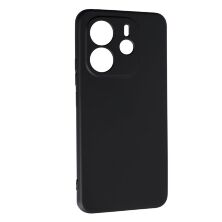 Силікон Case SMTT (AA) для Xiaomi Redmi Note 14 (4G) (UA/EUROPE) Black