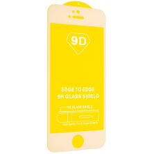 Захисне скло 9D APPLE iPhone 5 WHITE
